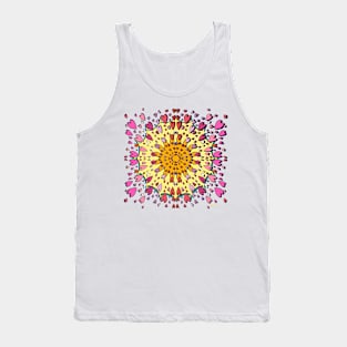 Heartsplosion - A beautiful explosion of hearts filled with love Tank Top